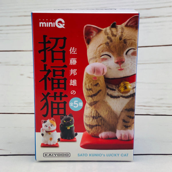 miniQ Sato Kunio's Lucky Cat Blind Box by KAIYODO 海洋堂