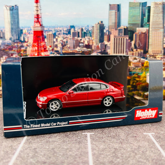 HOBBY JAPAN 1/64 Toyota ARISTO V300 VERTEX EDITION Red HJ641030AR