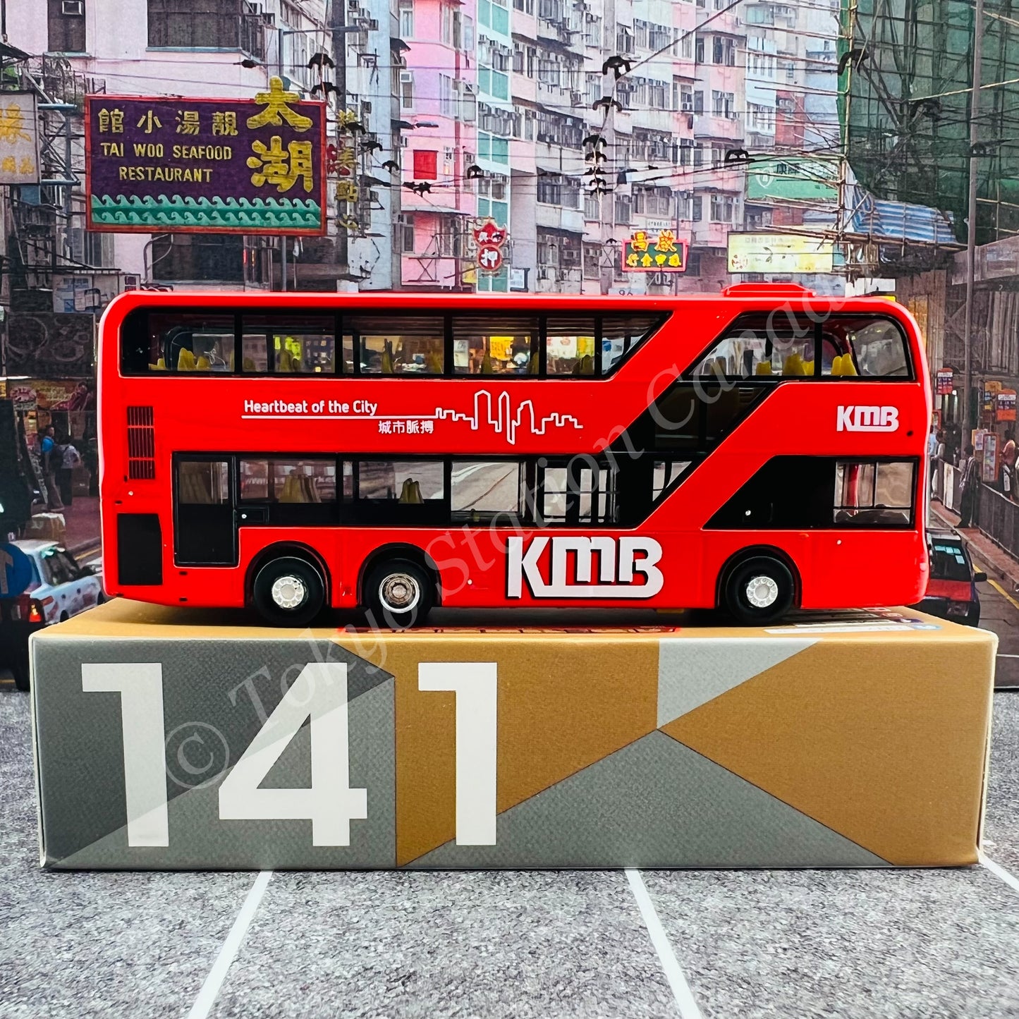 TINY 微影 141 KMB ADL Enviro500 MMC 11.3m (LAI YIU 45  麗瑤) KMB2021053