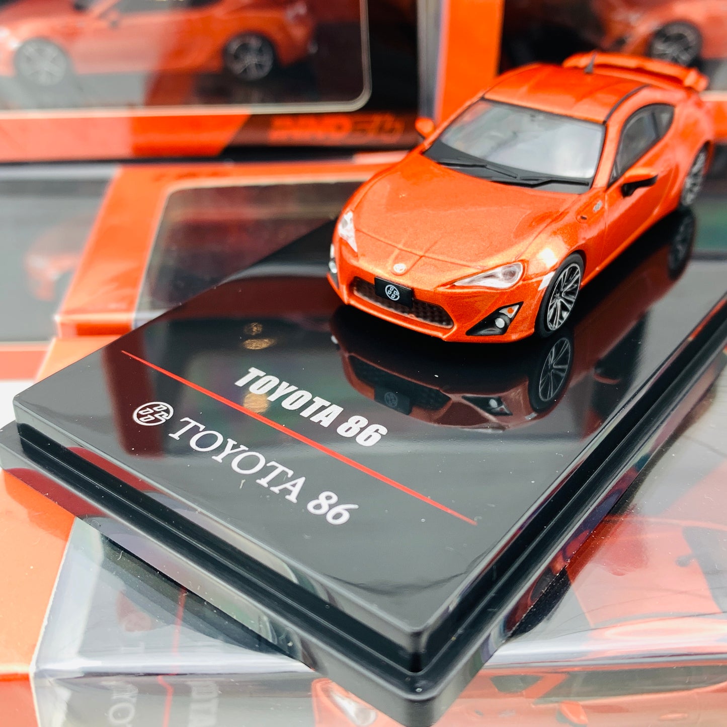 INNO64 1/64 TOYOTA GT 86 2014 Orange  IN64-GT86-ORG