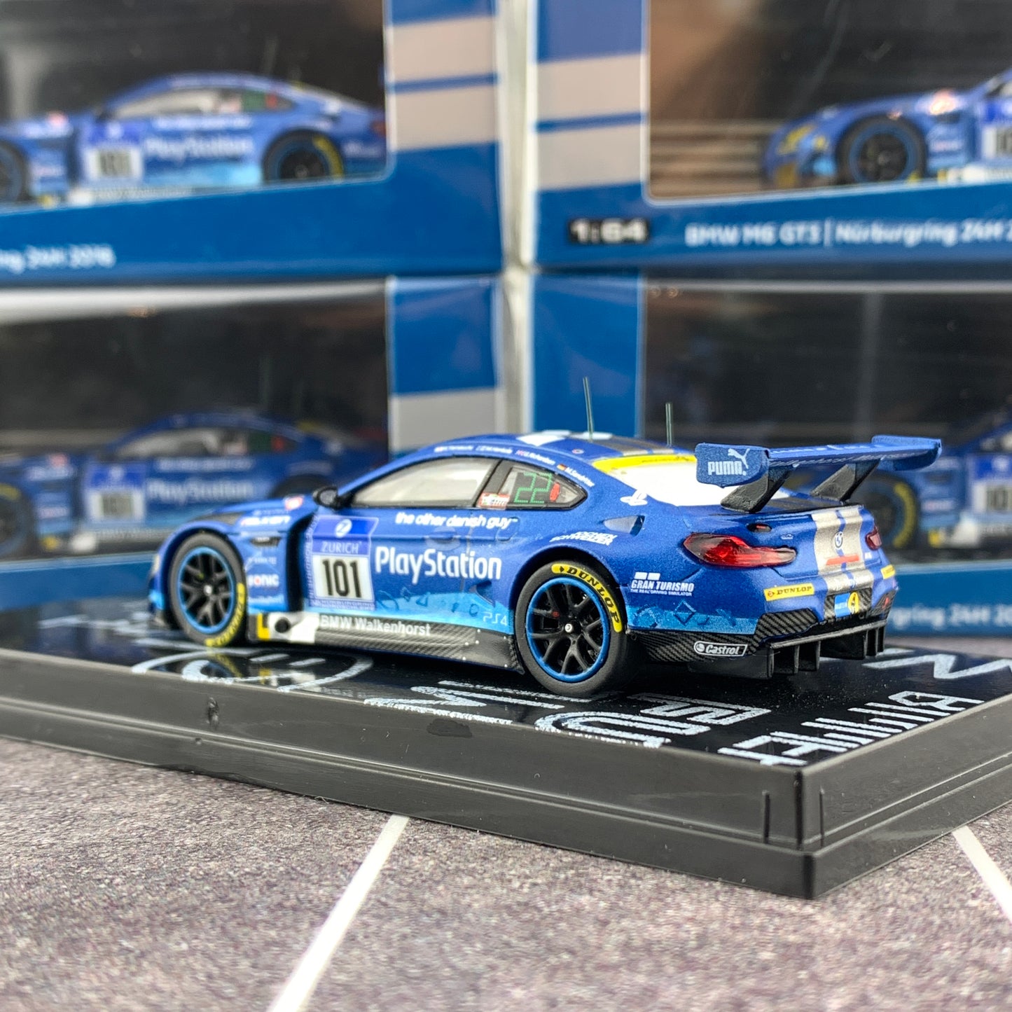 Tarmac Works 1/64 BMW M6 GT3 Nürburgring 24H 2016 T64-020-16NUR101