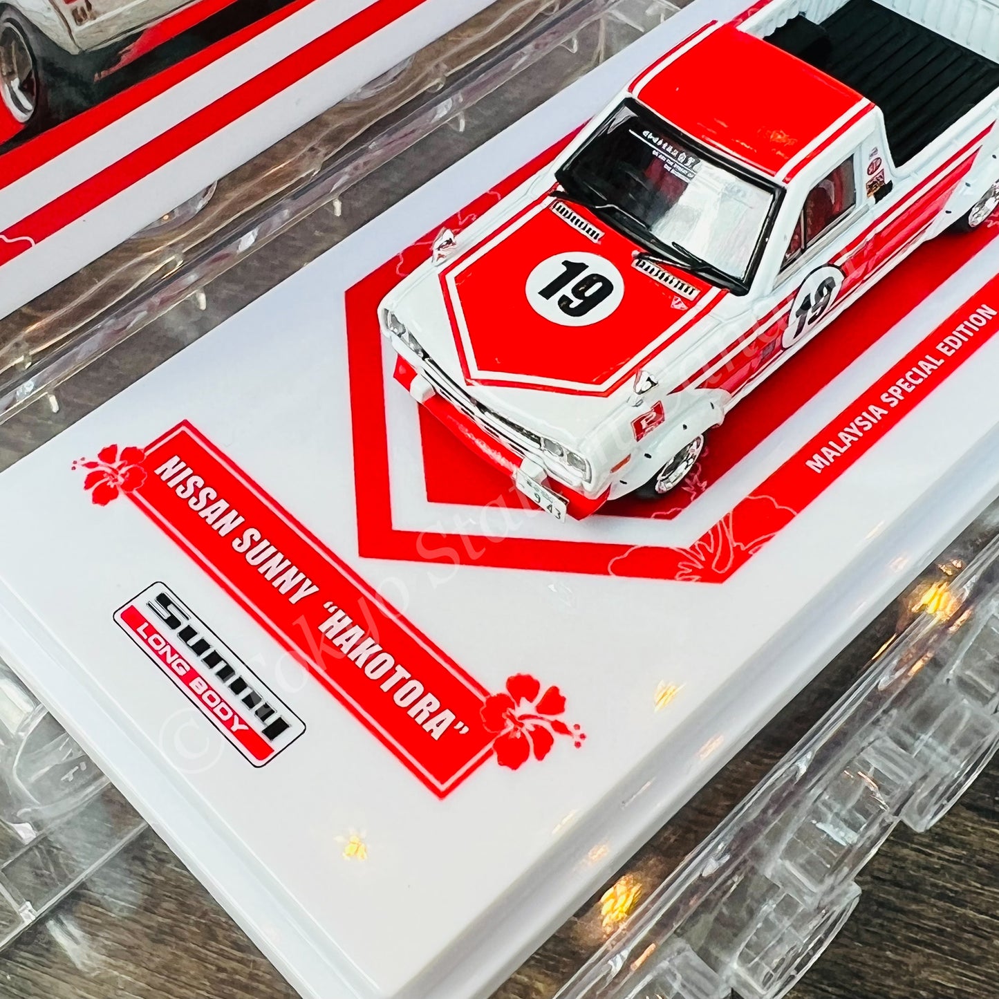 INNO64 1/64 NISSAN SUNNY HAKOTORA Pick Up "Kean Yap's" Malaysia Special Model IN64-HKT-KY19