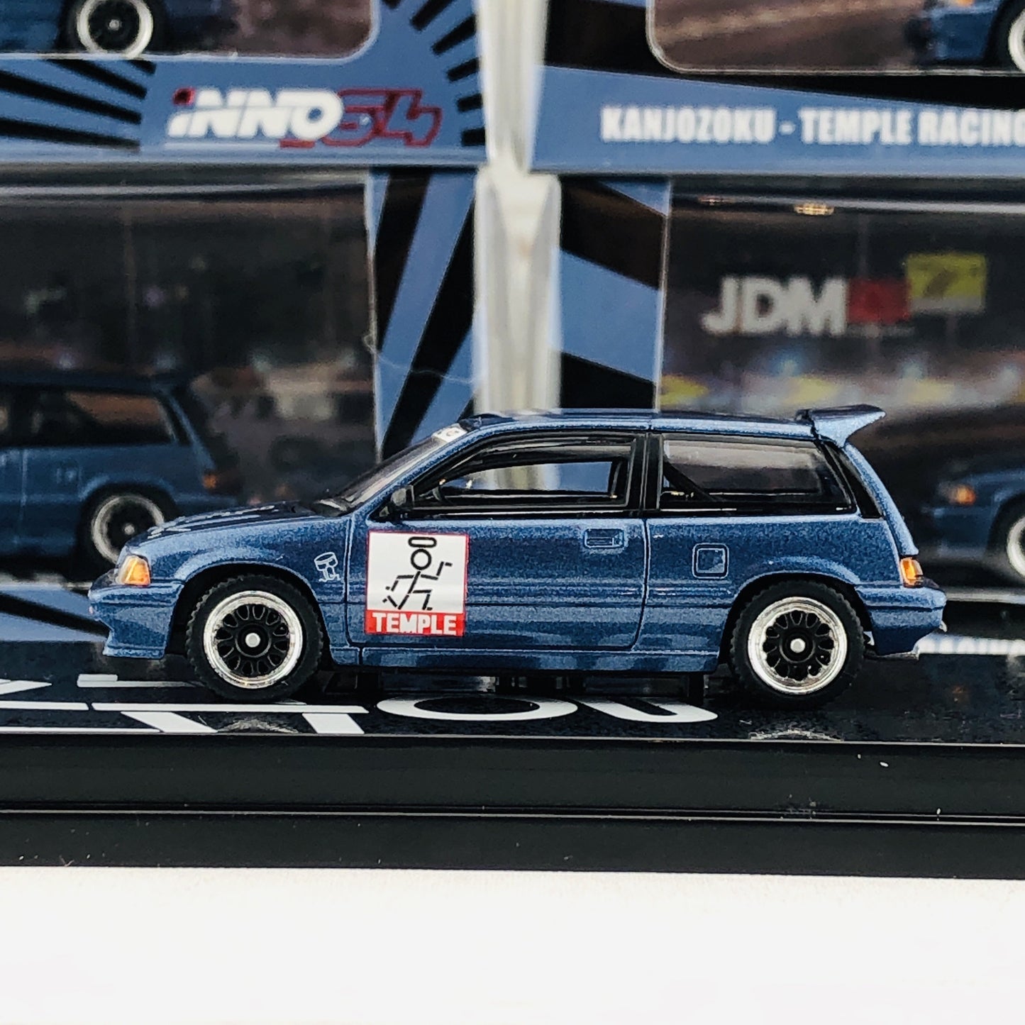 INNO64 JDM Collection HONDA CIVIC Si E-AT Kanjozoku - Temple Racing by Loop Angels IN64-EAT-JDM02
