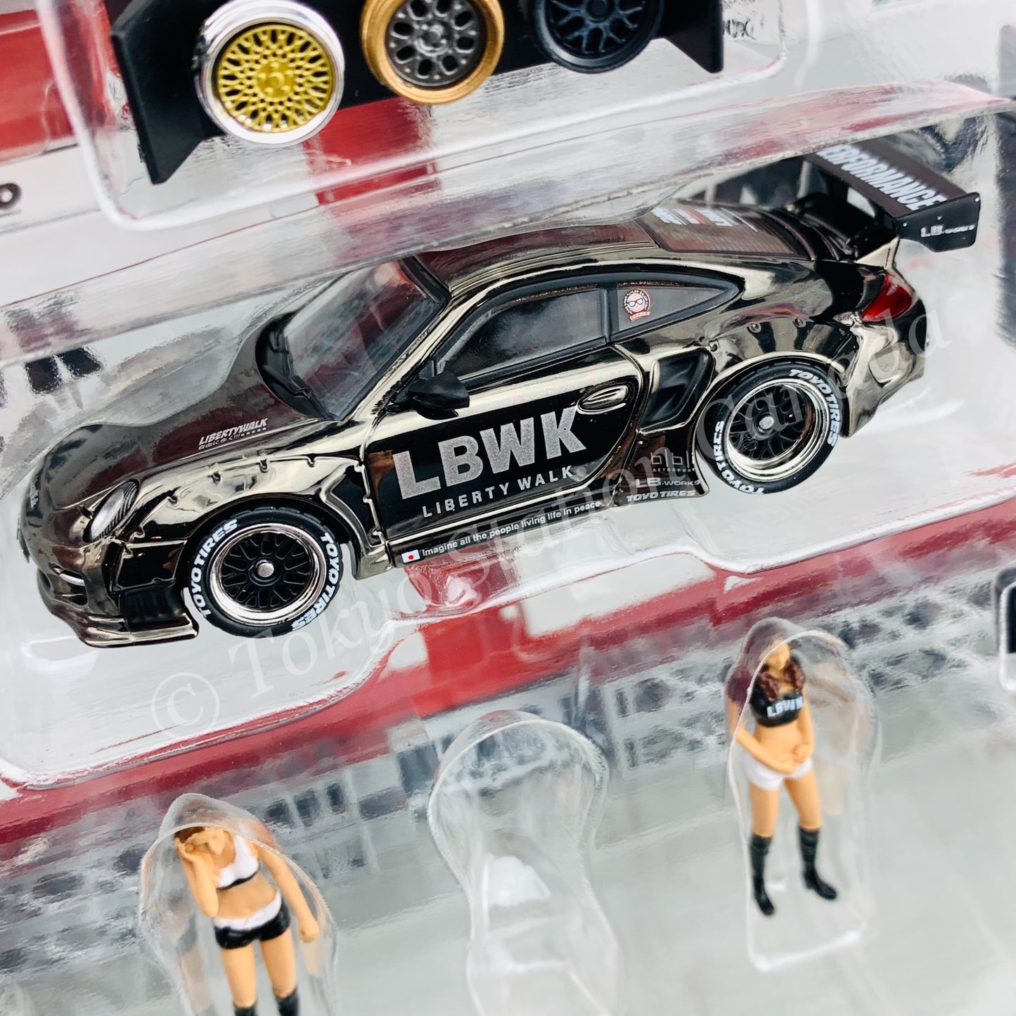 DIO64 by INNO 1/64 LBWK Auto Salon Diorama Included 997 LBWK DIO64-001SP "HONG KONG TOYCAR SHOW 2021 SPECIAL EDITION"