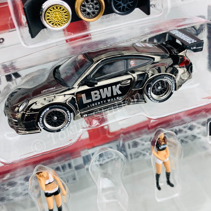 DIO64 by INNO 1/64 LBWK Auto Salon Diorama Included 997 LBWK DIO64-001SP "HONG KONG TOYCAR SHOW 2021 SPECIAL EDITION"
