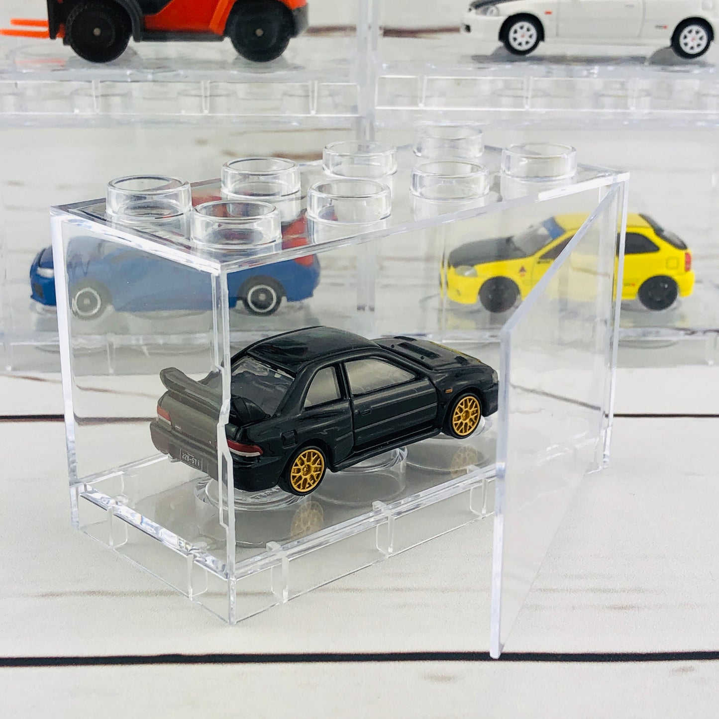 TINY 微影 T-Brick Stackable Display Case (100mm x 50mm x 67mm)
