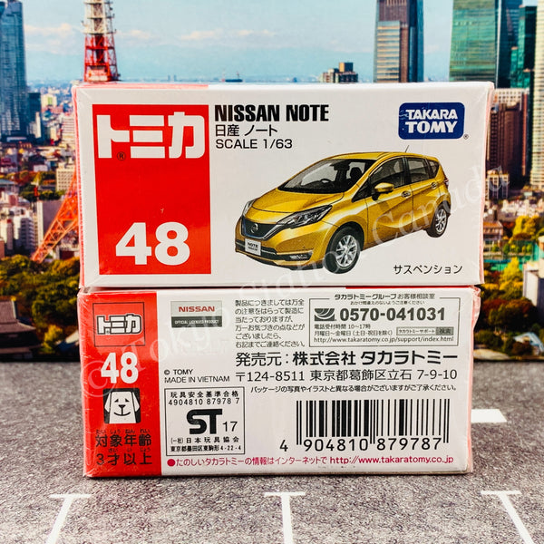 TOMICA 48 NISSAN NOTE 4904810879787
