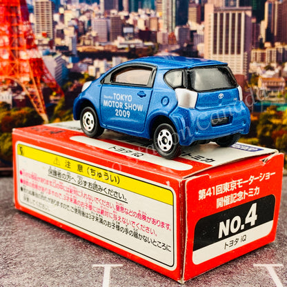 TOMICA The 41st TOKYO MOTOR SHOW 2009 No. 4 Toyota iQ 4904810438009