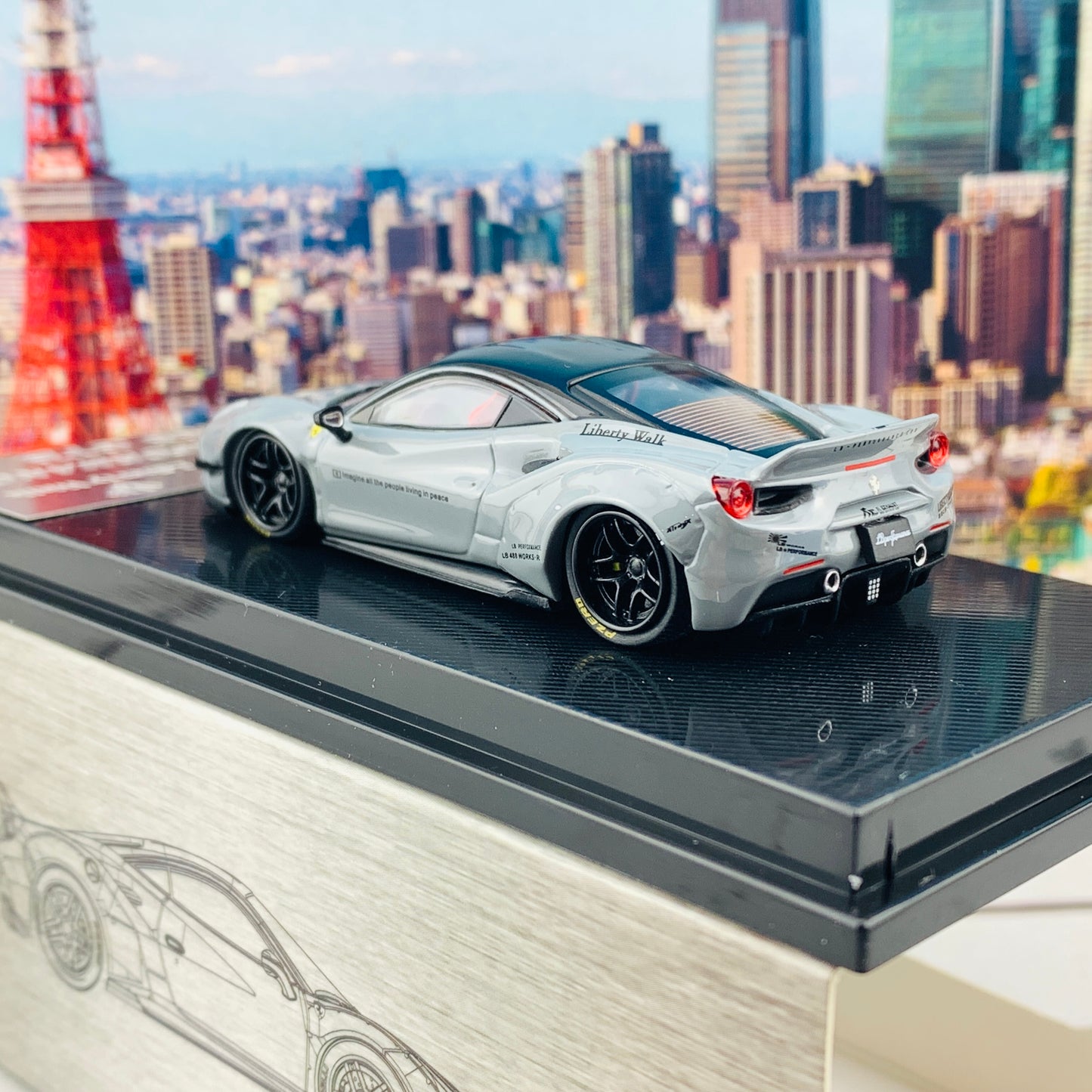 CM-MODEL 1/64 LB488 GTB