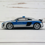 Tarmac Works GLOBAL64 1/64 Audi R8 V10 Plus - German Polizei