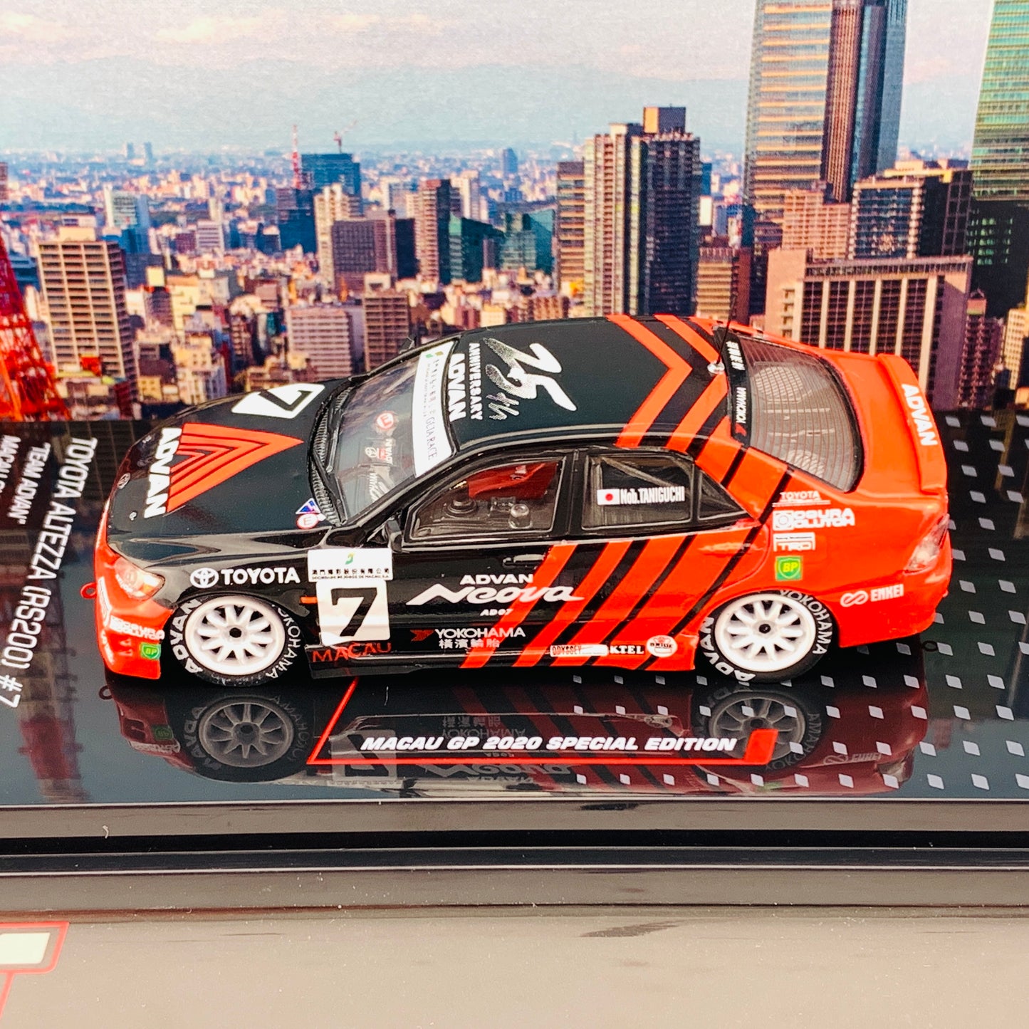 INNO64 MACAU GP 2020 COLLECTION TOYOTA ALTEZZA RS200 #7 "Team ADVAN" Macau Guia Race 2003 Nobutero Taniguchi IN64-RS200-MGP20AD