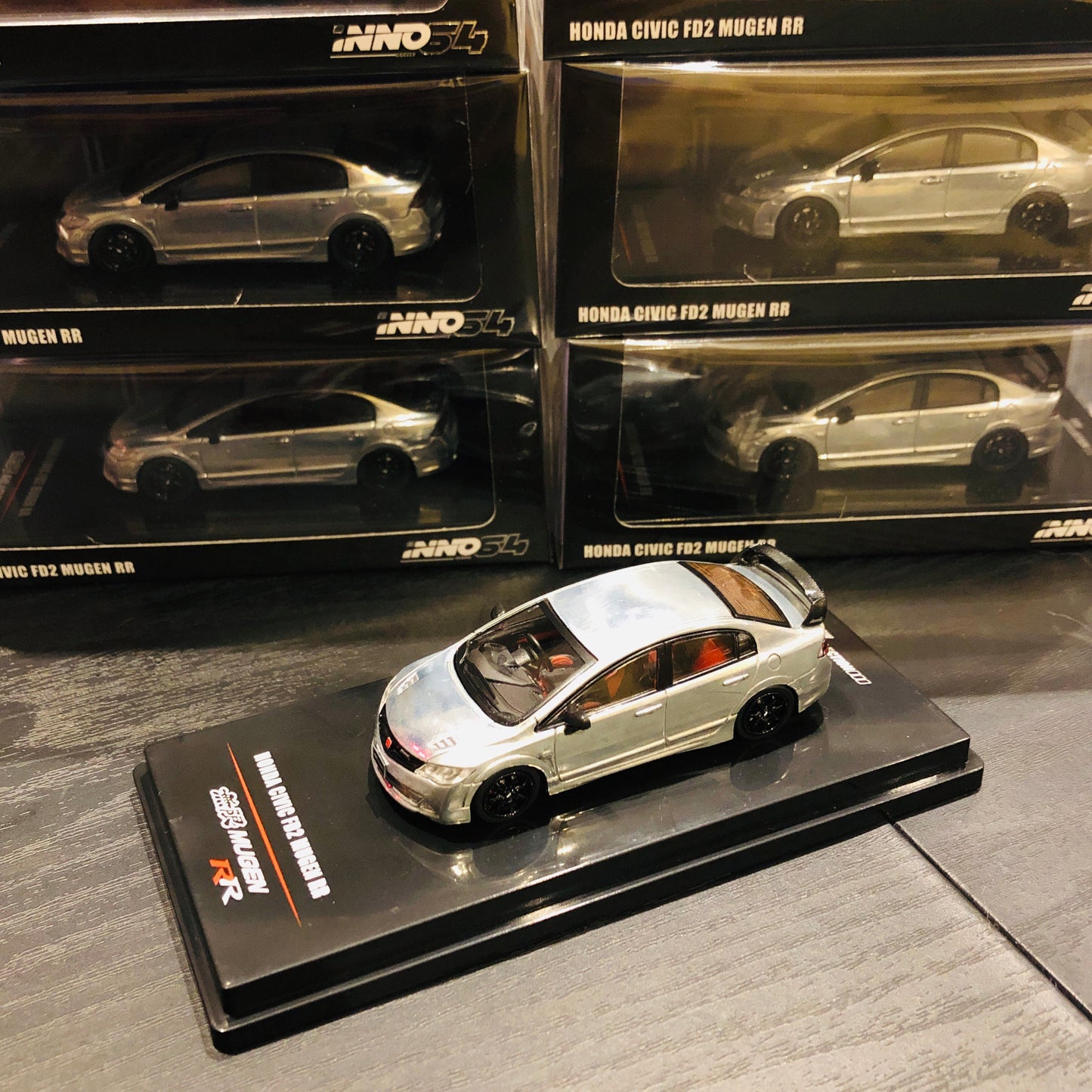 INNO64 HONDA CIVIC FD2 MUGEN RR RAW Collection Limited Edition