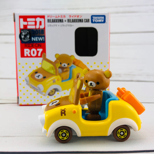 Dream Tomica Ride On R07 Rilakkuma x Rilakkuma Car
