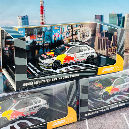 INNO64 1/64 HONDA CIVIC TYPE-R EK9 "NO GOOD RACING" OSAKA AUTO MESSE 2020 IN64-EK9-JDM11