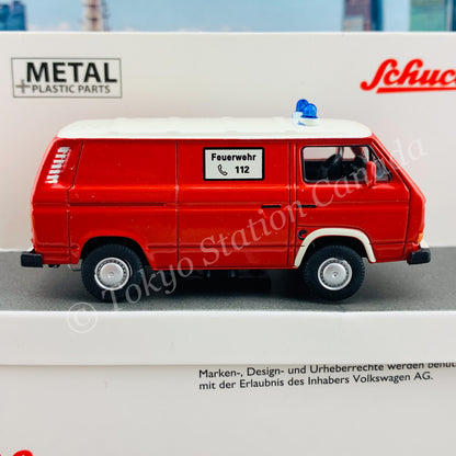 Schuco 1/64 Volkswagen T3 "Feuewehr" 4520279000