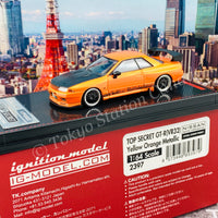 Ignition Model 1/64 TOP SECRET GT-R (VR32) Yellow Orange Metallic IG2397