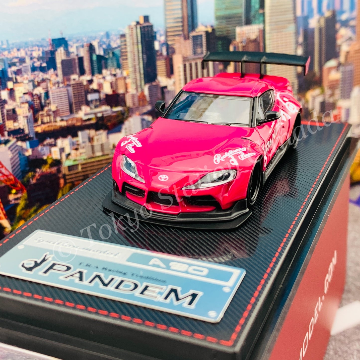 Ignition Model 1/64 PANDEM Supra (A90) Pink IG2339
