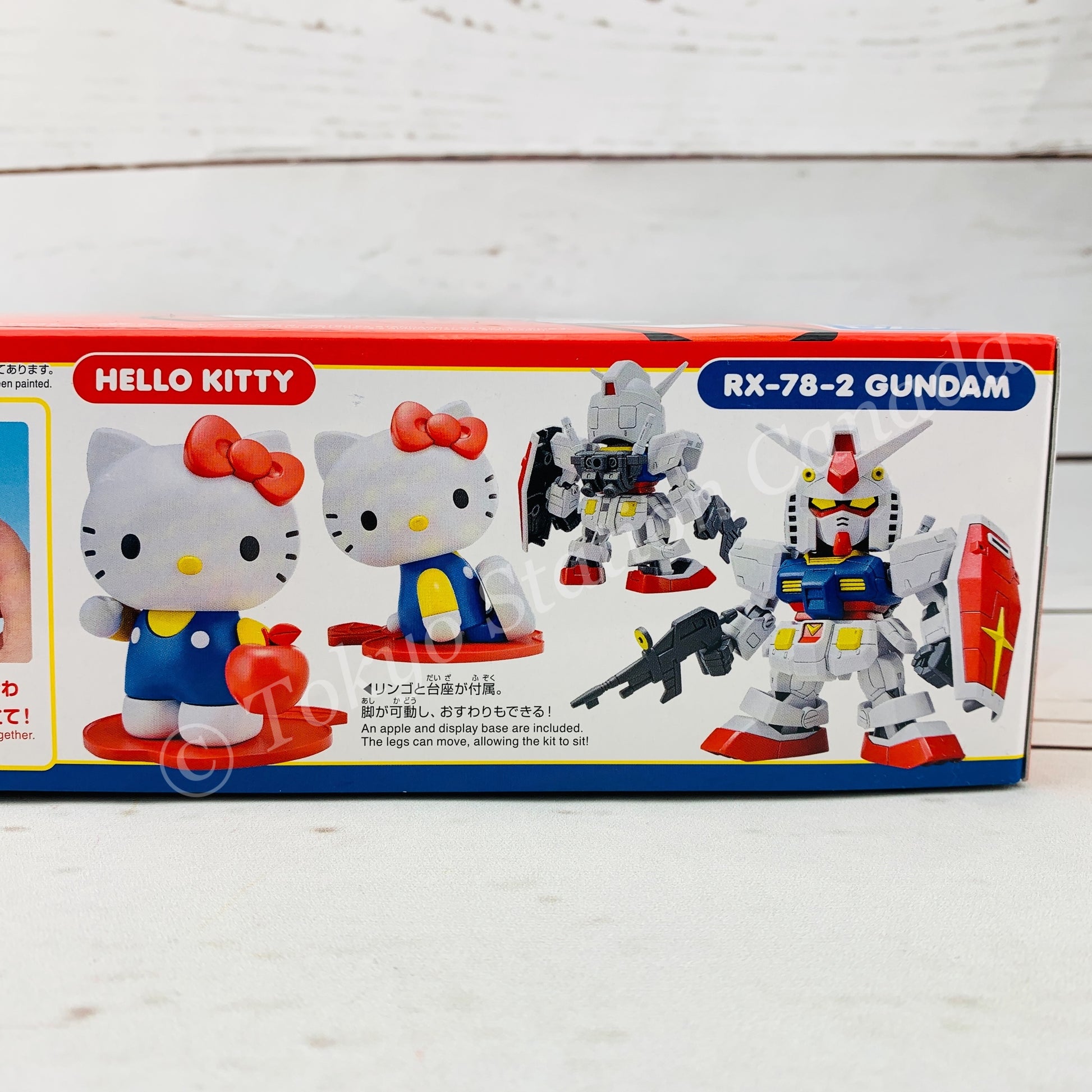HELLO KITTY / RX-78-2 GUNDAM (SD EX-STANDARD) GUNPLA Plastic Model Kit Made in Japan 4573102589248