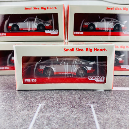 Tarmac Works 1/64 RWB 930 China Special Edition with Container T64-015-CN