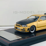 Ignition Model 1/64 Nismo R34 GTR Z-tune Gold 1875