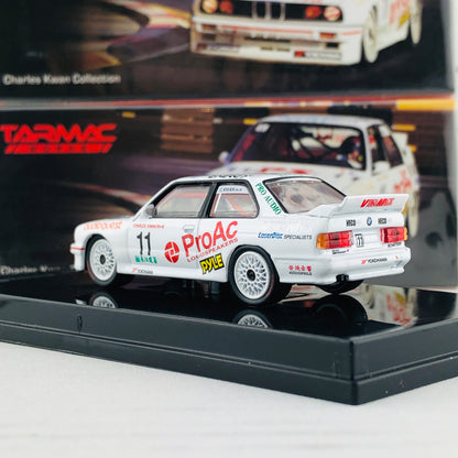 Tarmac Works 1/64 BMW M3 E30 Macau Guia Cup Race 1993 Winner Charles Kwan T64-009-93MAC