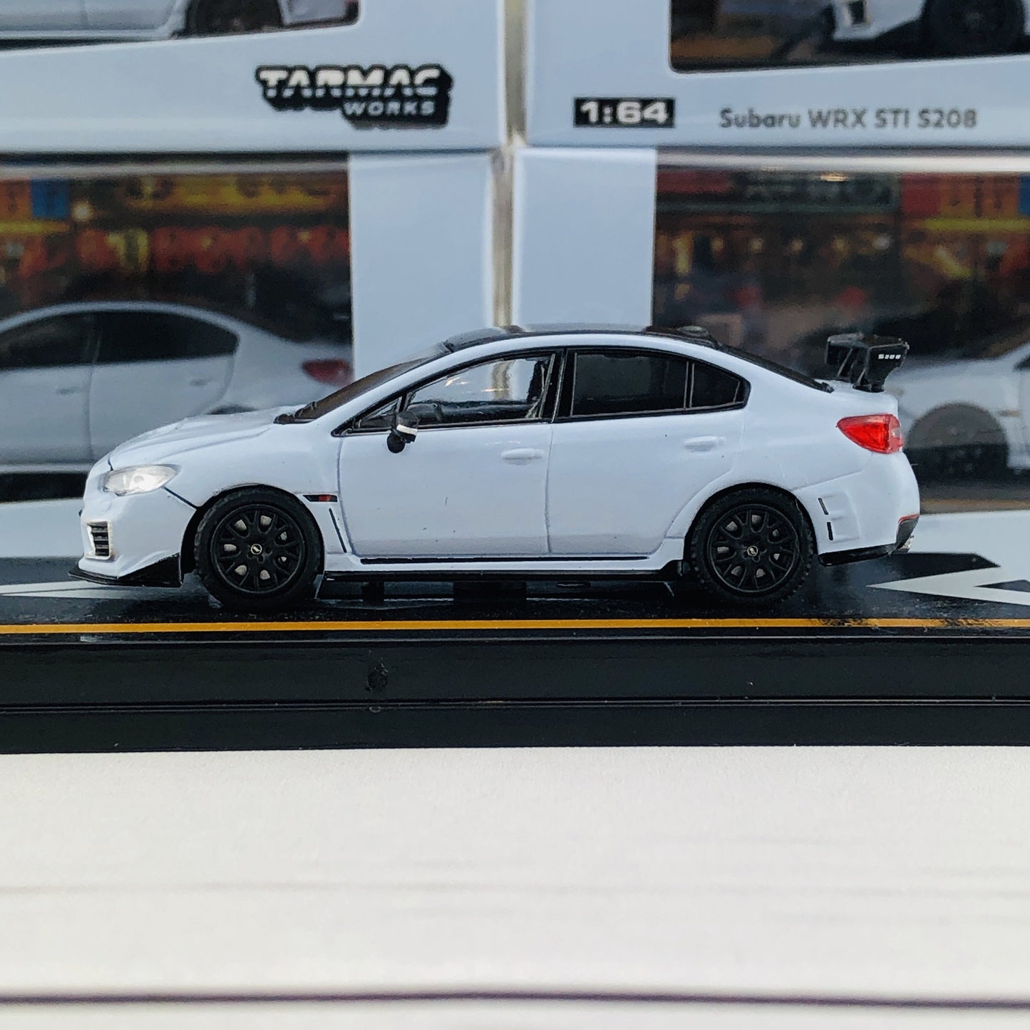 Tarmac Works 1/64 Subaru WRX STI S208 Grey