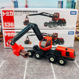 TOMICA 136 KOMATSU Harvester 931XC