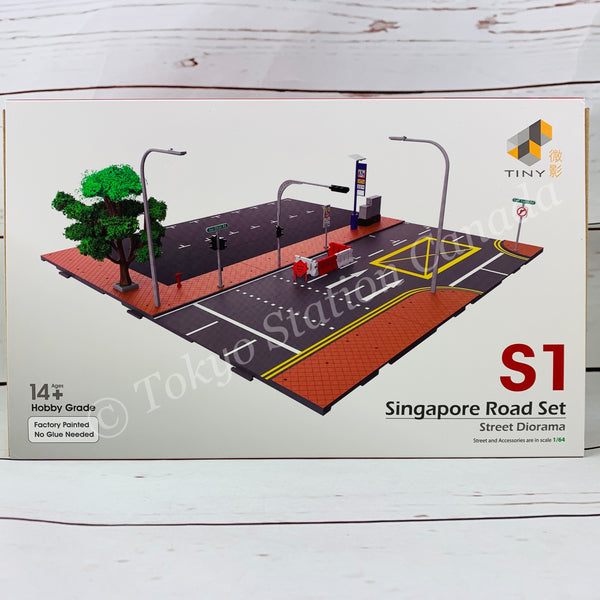 TINY 微影 Singapore Road Set Street Diorama S1 ATSSG64001