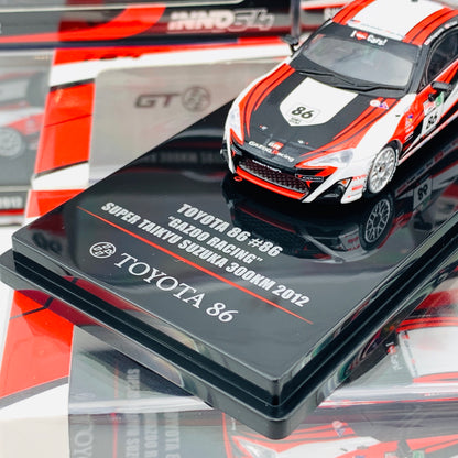 INNO64 1/64 TOYOTA GT86 #86 "GAZOO RACING" Super Taikyu Suzuka 300km 2012  IN64-GT86-GRST12