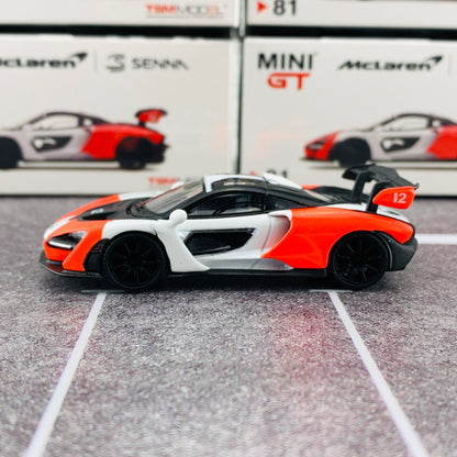 MINI GT McLaren Senna Orange/Red RHD MGT00081-R
