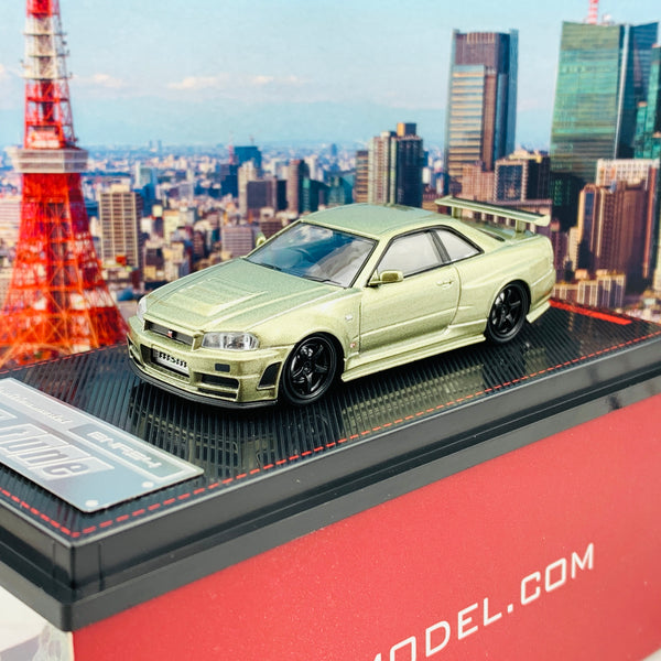 Ignition Model 1/64 Nismo R34 GT-R Z-tune Green Metallic 