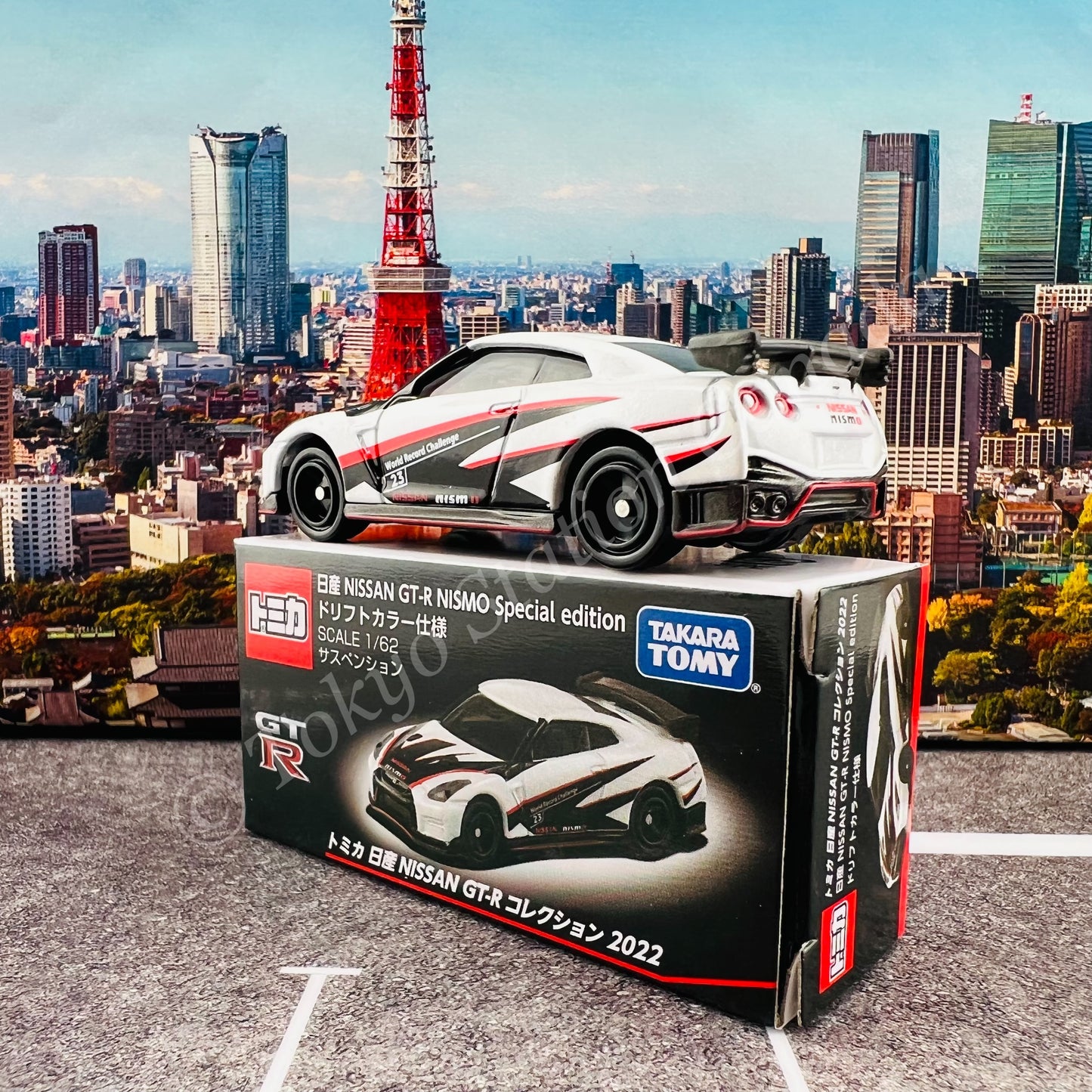 TOMICA NISSAN GT-R Collection 2022 NISSAN GT-R NISMO Special edition Drift Color