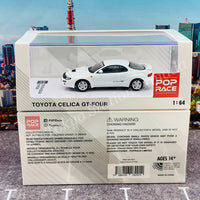 POPRACE 1/64 Toyota Celica GT-Four ST185 Super White PR64-185-WH