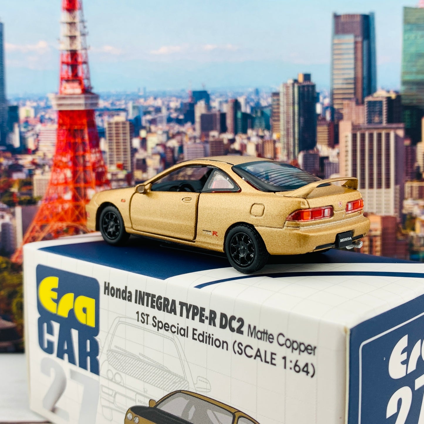 ERA CAR 27 1/64 Honda Integra Type-R DC2 Matte Copper 1ST Special Edition HA20DC2RF27