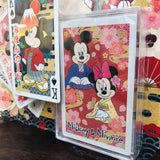 Mickey & Minnie Kimono Playing Cards by ANGEL Made in Japan SPMMJP4