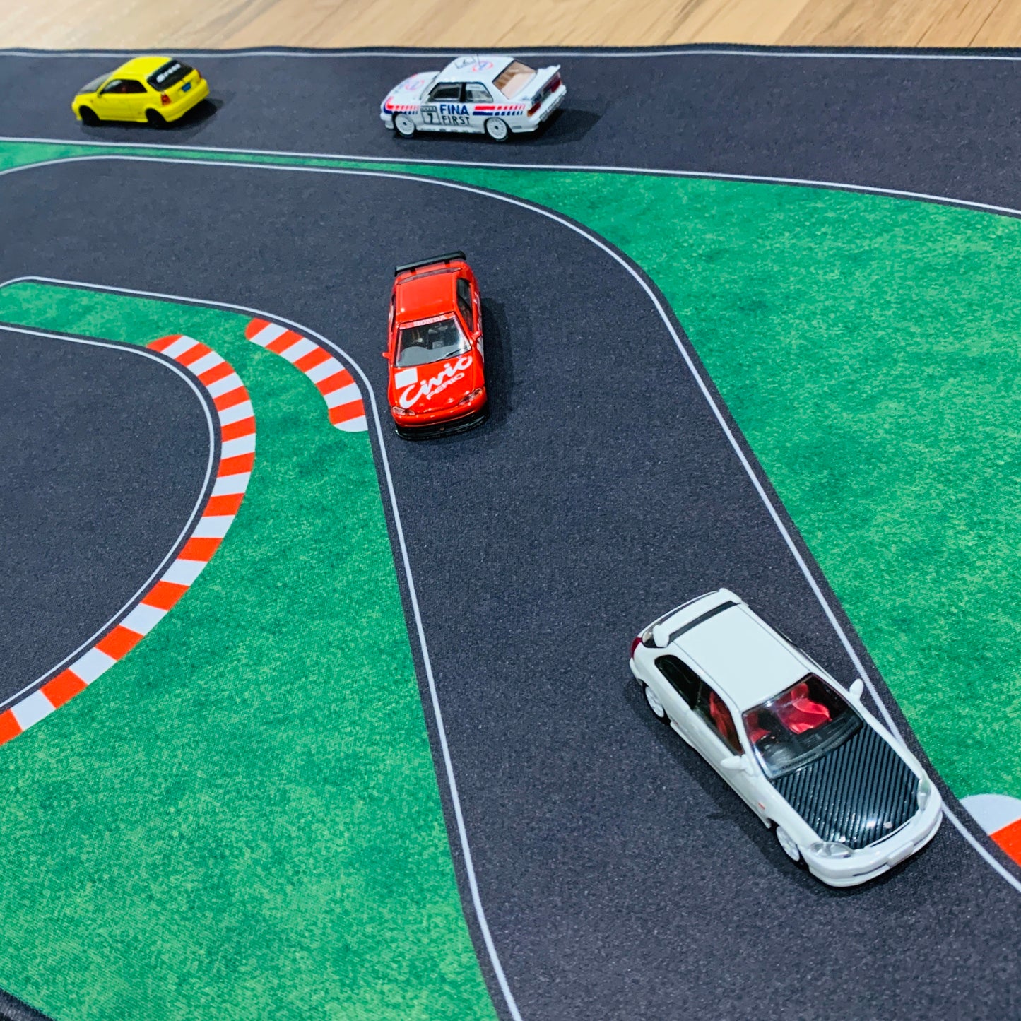 Dream Customs TIME ATTACK RACING MAP Desktop Diorama (XXL Mousepad)