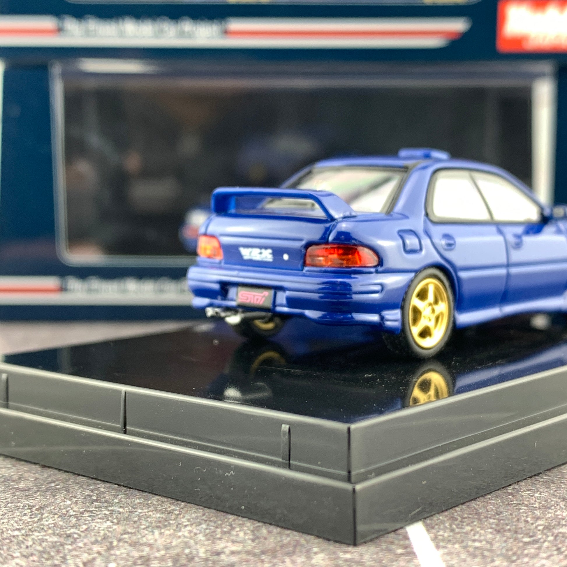 Hobby Japan 1/64 Subaru Impreza WRX GC8 STi Verion II Sport Blue HJ641013SSBL