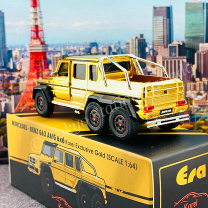 ERA CAR 1/64 Mercedes-Benz G63 6x6 Korei Exclusive Gold ESP03