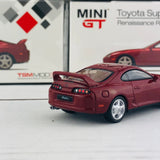 MINI GT 1/64 Toyota Supra (JZA80) Renaissance Red RHD MGT00046-R