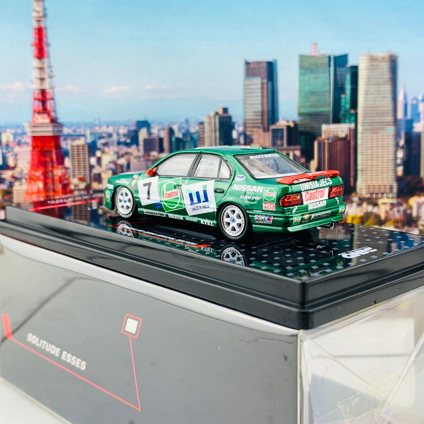 INNO64 MACAU GP 2020 COLLECTION NISSAN PRIMERA (P10) #7 "Team Hasemi Motorsport" Macau Guia Race 1994 Masahiro Hasemi IN64-P10-MGP20HS