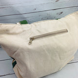 Shiba Inu Green Tote Bag with Zipper by Mintinn 25013