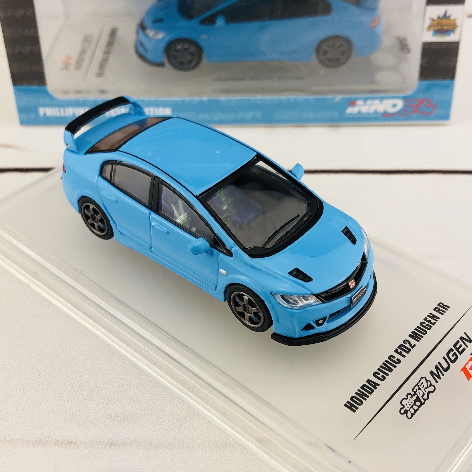 INNO64 HONDA CIVIC FD2 Mugen RR Philippine Special Edition IN64-FD2-LBPHS