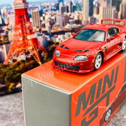 MINI GT 1/64 Toyota TRD 3000GT Renaissance Red RHD MGT00231-R