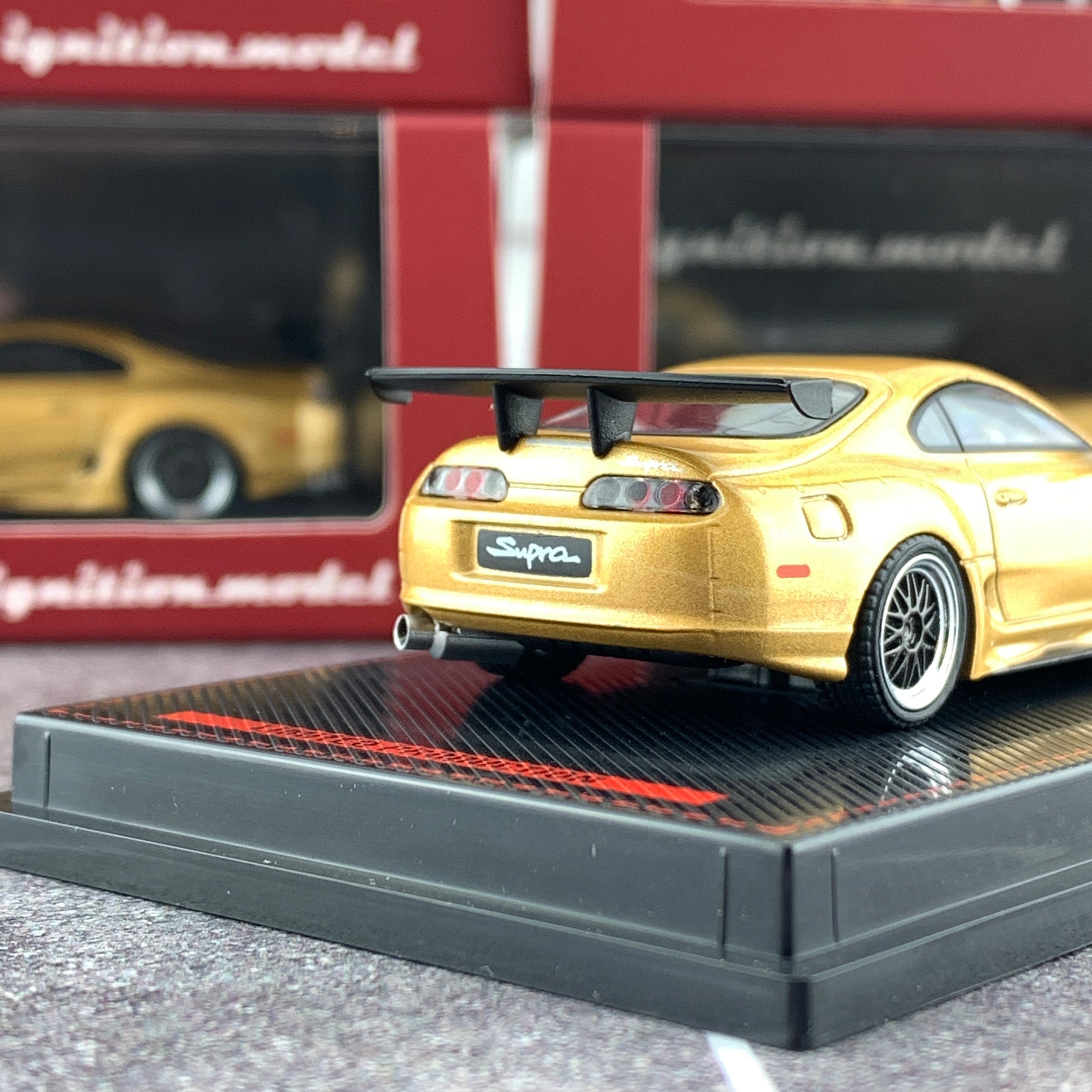 Ignition Model 1/64 Toyota Supra (JZA80) RZ Gold IG1866