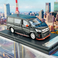 Model 1 1/64 Toyota Hiace 300 Custom version BLACK C33126