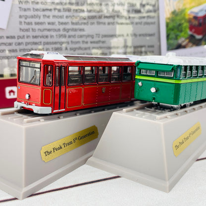 Tiny 微影 The Peak Tram 4th and 5th Generation Models 山頂纜車 第四及第五代套裝（連兩個斜台）ATBS130