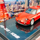 HOBBY JAPAN 1/64 Mazda RX-7 (FD3S) TYPE RS With Engine Display Model Red HJ642007FR