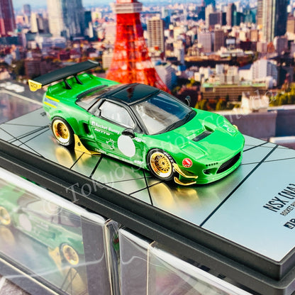 INNO64 1/64 NSX NA1 PANDEM ROCKET BUNNY Green Metallic IN64-NSXP-GRE