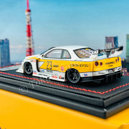 INNO64-R 1/64 RESIN NISSAN SKYLINE "LBWK" (ER34) SUPER SILHOUETTE  RETRO LIVERY IN64R-R34-LBSS