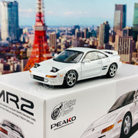 PEAKO64 1/64 Toyota MR2 SW20 1996 WHITE 62401